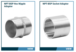 NPT-BSP Adapters