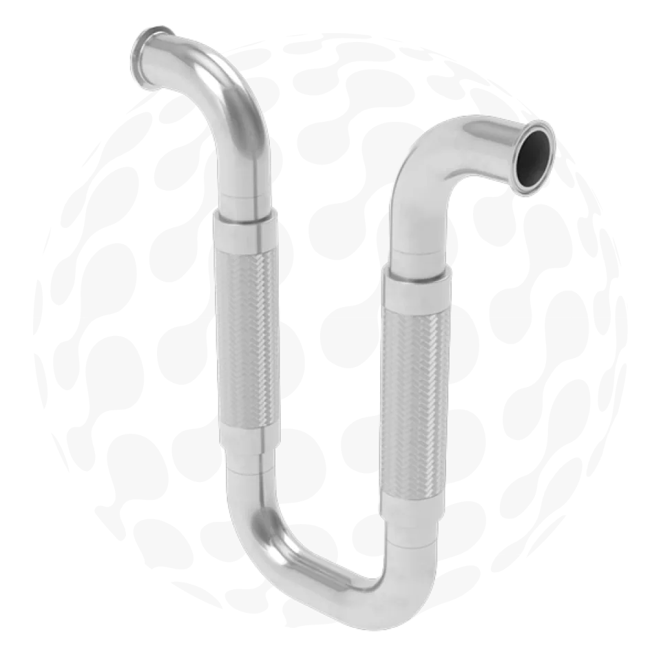 FlexiFlow Seismic 'U' Loop w/ Tri Clover Ferrules