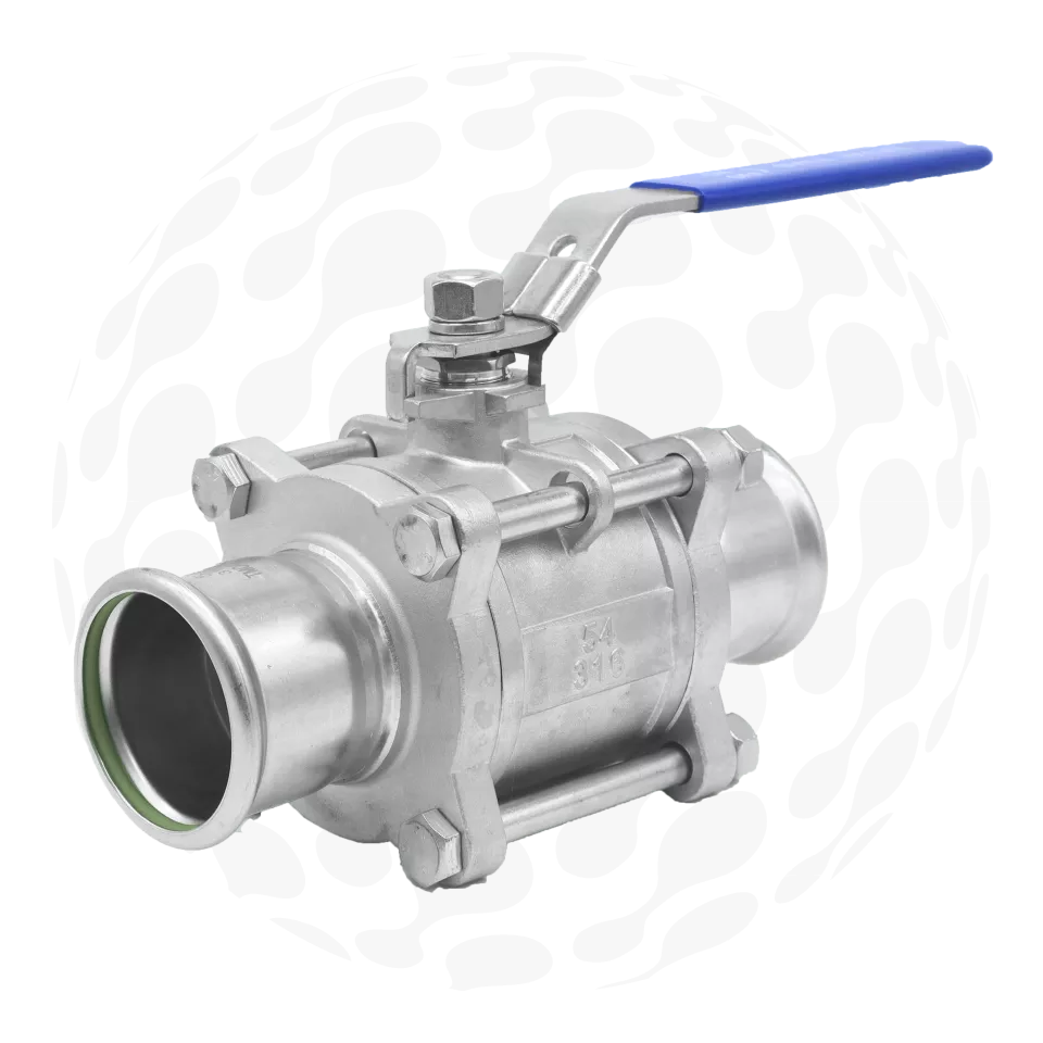 RapidPress Extreme 3pc Ball Valve