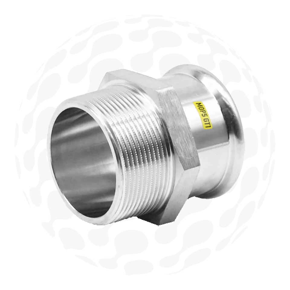 RapidPress Gas Male BSP Coupler