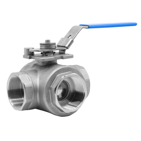 BSP 'L' Port Ball Valve