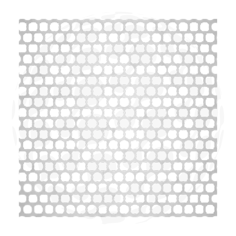 Stainless Perforated Sheet - Round Holes
