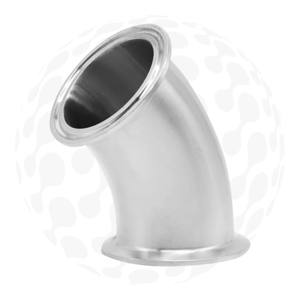 Tri Clover Bend 45°