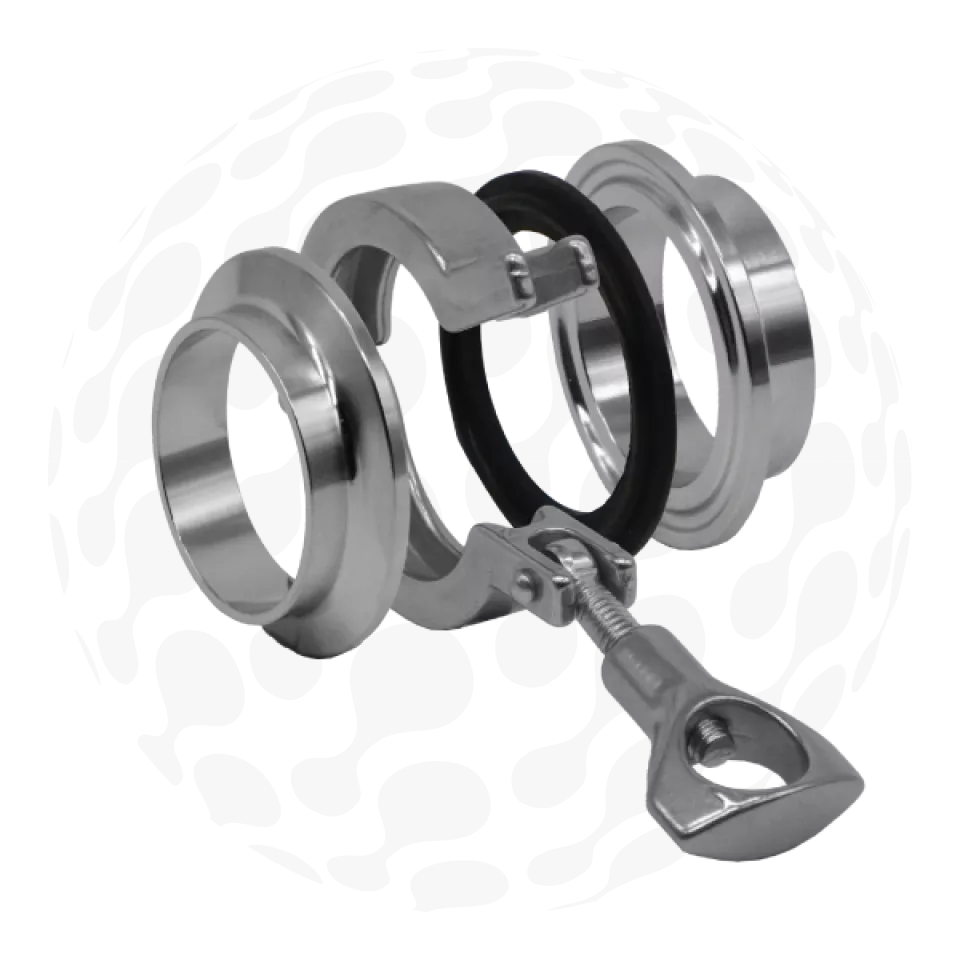 Tri Clover Union with Short Ferrule - EPDM